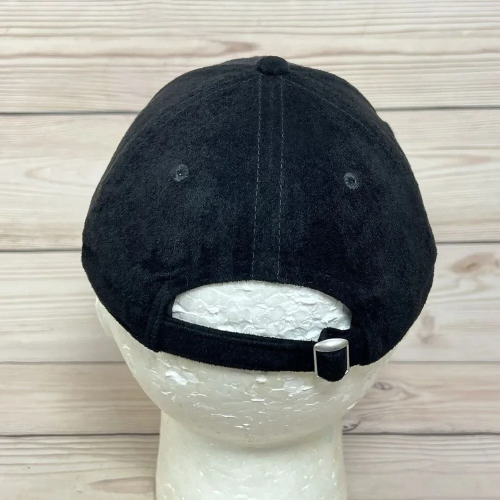 NEW ERA NFL Super Bowl LII Hat Black Suede Adjustable Cap Philadelphia Eagles